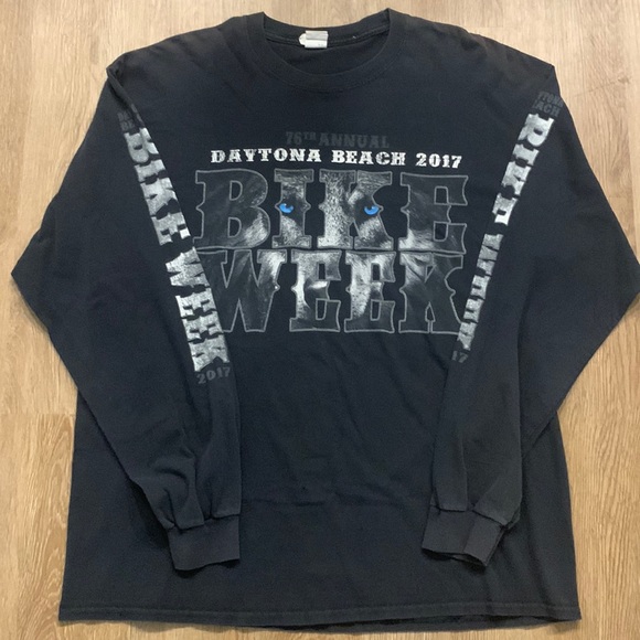 Dayton beach bike week Men’s XL long sleeve shirt 2017 - Picture 1 of 10
